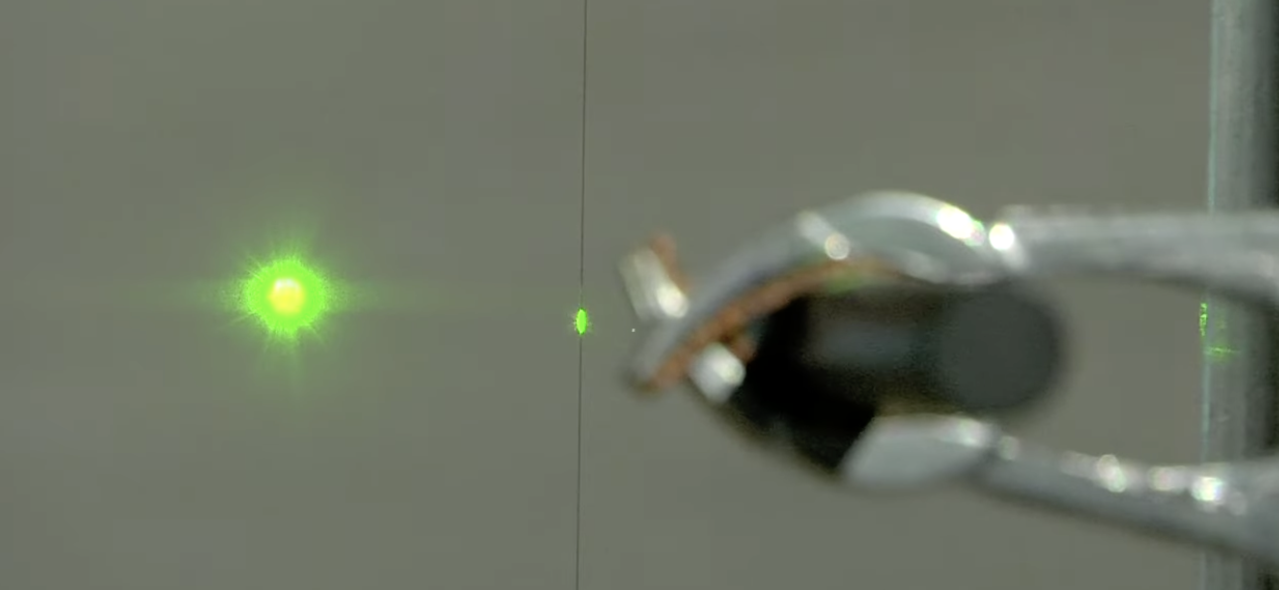 Laser wire experiment 1